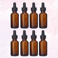 8 StüCk 15 Ml Damen-Flasche FüR äTherische ÖLe, Retro-Antik-Glas, Leerer