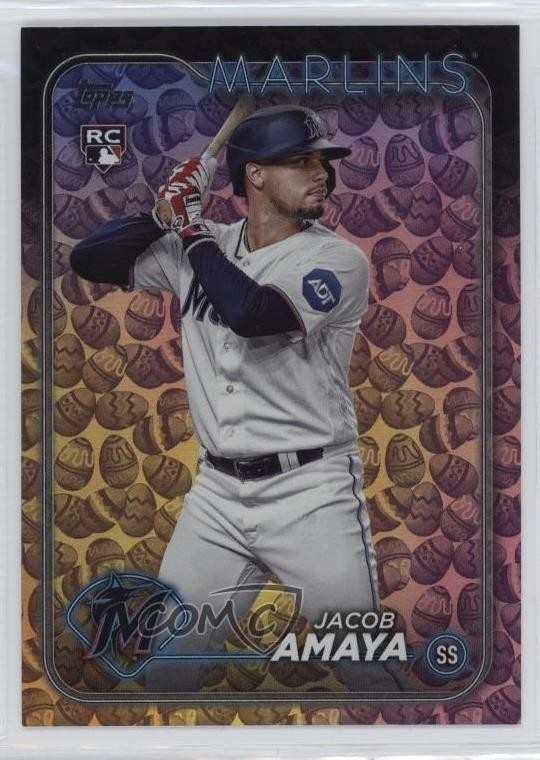 2024 Topps Series 1 Eggs Jacob Amaya #144 4pn