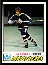 1977-78 Topps Ian Turnbull #186 - Toronto Maple Leafs