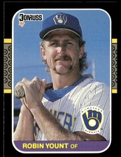 1987 Donruss Robin Yount Milwaukee Brewers #126