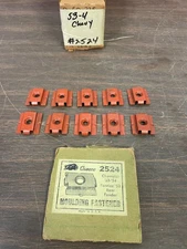 1953 1954 CHEVY 1953 PONTIAC REAR FENDER TRIM MOULDING CLIPS FASTENERS 925