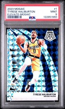 2023 PANINI MOSAIC ELEVATE MOSAIC #1 TYRESE HALIBURTON PSA 9