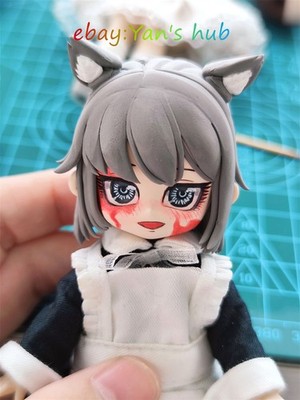 15cm 1/12 Game Teaching Feeling Handmade Custom Clay Model W/Cloth Shoes Type 11