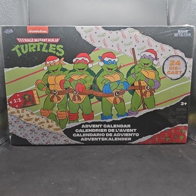 Jada Toys Nano Metalfigs Advent Calendar Multi-Color TMNT 24 Figures  Collector