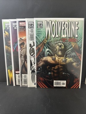 Wolverine 2nd Series Lot # s 26 27 28 30 31 Marvel (C34-48)
