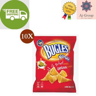 10 Pack X Mr. Chips Bugles Original Flavor Chips, 30g  FREE SHIPPING 