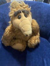 Talking Alf vintage 1986 plush 18   non working Damaged for parts customs POOR