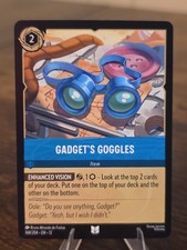 Disney Lorcana Wilds Unknown Gadget's Goggles Item 168/204 Uncommon