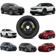 Notrad 17" 5-Loch Für Mazda CX-3 CX-30 CX-5 MX-30 Mazda3 DOT 2025 R17