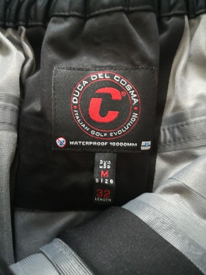 Golf Regenhose Duca Del Cosma  neu