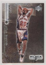 1998-99 Upper Deck Black Diamond Allan Houston #62 0q1p