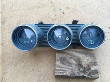 1964 Pontiac Grand Prix Catalina 3 Gauge Cluster Ralley Gauge Pack 1963-64