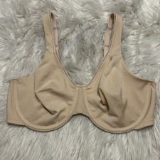 Wacoal 36D Bra Beige High Standards Seamless Underwire Back Closure 855352