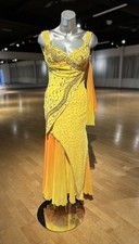   Sun Kissed  American Smooth Ballroom Competition Dress, Dore Designs, Size: S