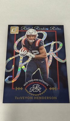 2025 Panini Donruss - Rated Rookies Retro TreVeyon Henderson #20 (RC)
