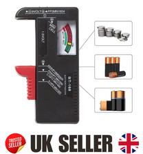 Handheld Universal Analogue Battery Tester Tool 1.5V AA AAA C D 9V Button Cell U