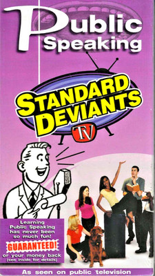 Public Speaking, Learn How to seen on PBS, NEW VHS, Standard Deviants age 12up