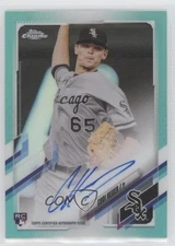 2021 Topps Chrome Rookie Aqua Refractor 140/199 Codi Heuer #RA-CH Auto RC 2id