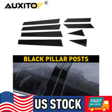 Gloss Black Pillar Posts Window Door Trim Cover For Nissan Altima 2013-2018 Usps