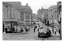 pt3508 - High Street from Doncaster Gate , Rotherham ,Yorkshire - Print 6x4