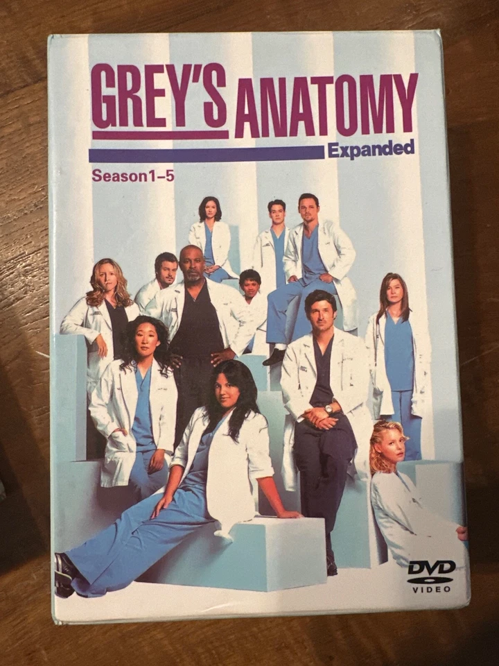 Grey's Anatomy Seasons 1-5 Expanded COMPLETE - Image 3 of 4
