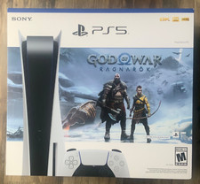 Brand New Sony PlayStation 5 Disc Edition Console God of War Ragnarok Bundle PS5