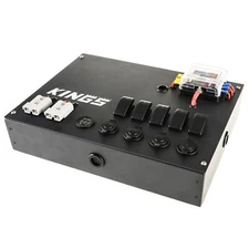 Adventure Kings 12V Control Box 5x 16A pre-wired switches 2 USB port 4WD Caravan