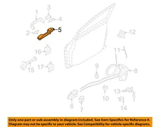 NISSAN OEM 07-12 Versa Front Door Lock Hardware-Handle Base 80611EL00C