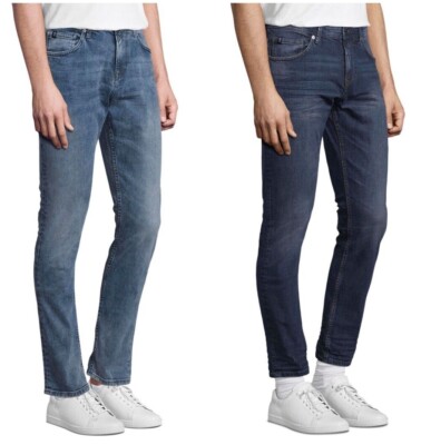 TOM TAILOR Denim Herren Piers Super Slim Hose Jeans 1008446 Mens Pants Style