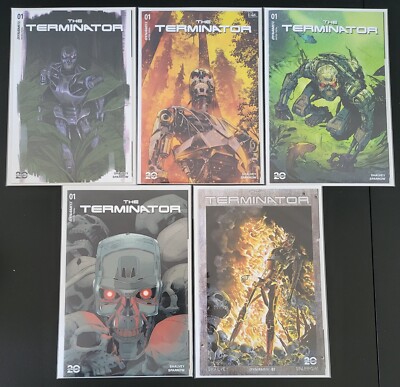 Terminator #1, Lot, 5 Standard Covers, NM or Better 