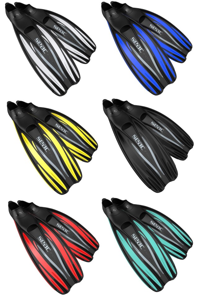 Seac Sub F100 Pro Aletas De Snorkel Talla 36-47 Varios Colores
