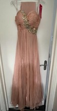 Angel Forever Blush Pink prom dress size XS (UK8)