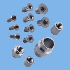 Kit complet Quincaillerie de vis titane pour Spyderco Paramilitary 2 PM2 C81