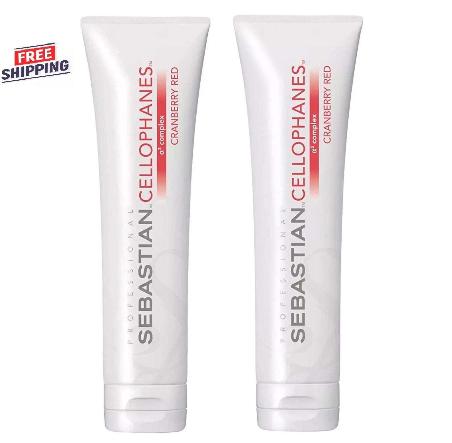 2 УПАКОВКИ Sebastian Cellophanes Color Revitalizer КЛЮКВЕННО-КРАСНЫЙ 300 мл 101 унции 8390₽