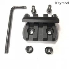 2 PCS   3 Slots Picatinny  Rail Section Aluminum For K-Rail  Rail Section 