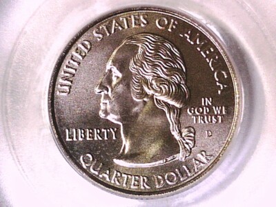 2005 D Washington State Quarter PCGS MS 68 SF West Virginia Satin