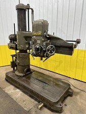 4' X 11" CARLTON MODEL 1A RADIAL DRILL: STOCK 19439