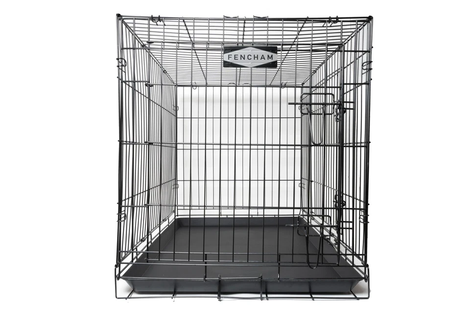 Dog Cage Puppy Training Crate Pet Carrier Small Medium Large XL XXL Metal Cages - Image 3 of 4