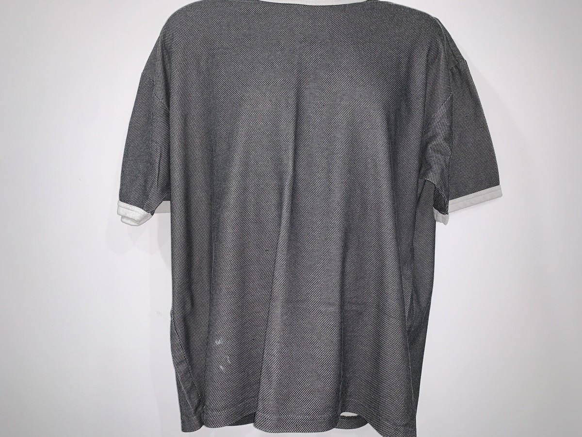 Anchor Blue t shirt Mesh Design XL-Vintage | eBay