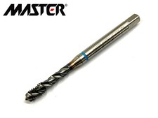 Maschio M6 per Inox fori ciechi elica 40° in HSS-Co CX60 Riv. TiCN Master M425DV