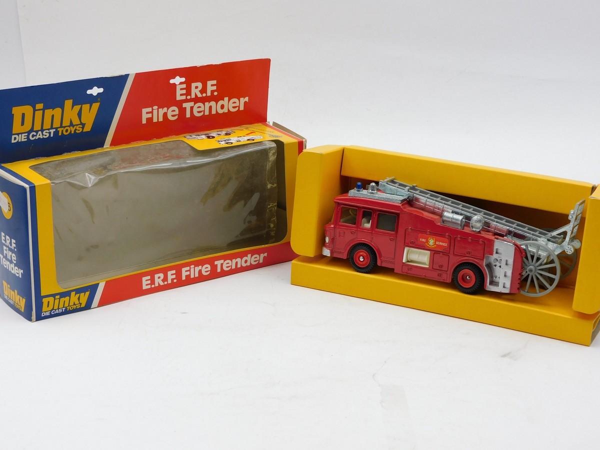 Dinky Toys GB 266 Fire Truck ERF Fire Tender | eBay