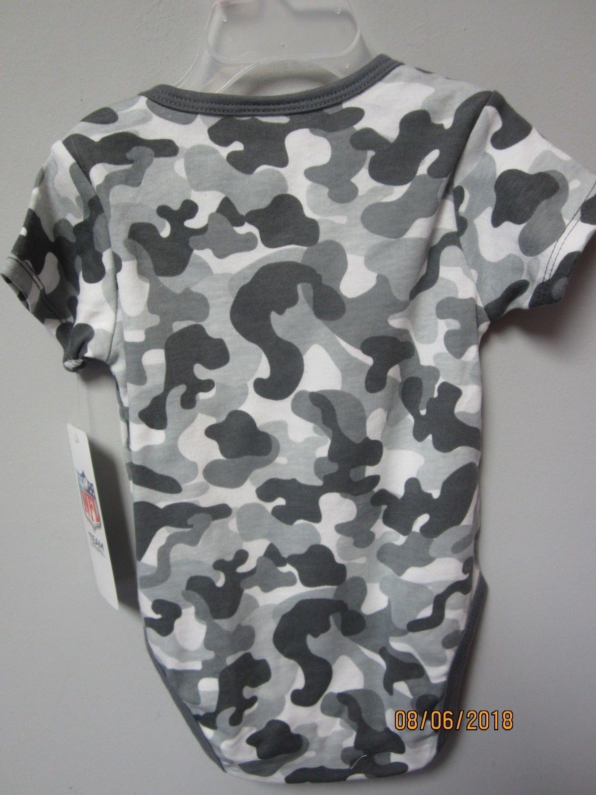 Body Bébé Personnalisé Gerber - Thème Chasse (hunting) - Gris, Manches Courtes - Neuf Avec étiquettes