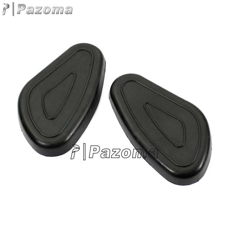 Motorcycle Gas Tank Knee Pad Side Panels Tank Traction Pad For BMW M72 R75 DBK