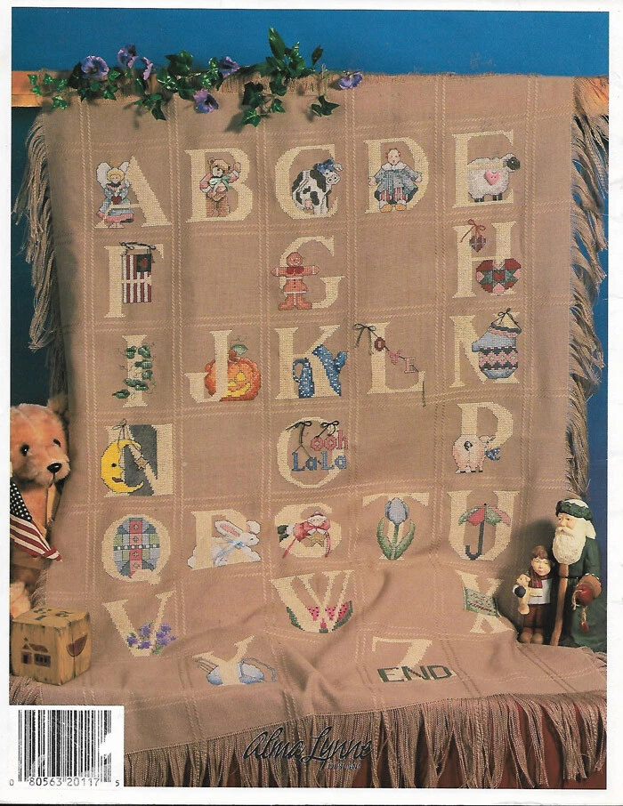 Alma Lynne - COUNTRY ABC'S - 26 Alphabet Letters, c1994, OOP - Image 2 of 2