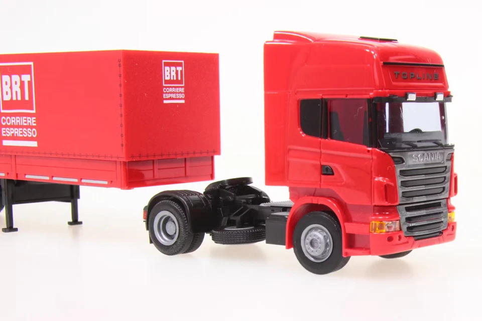 Awm 58434.1 Autoarticolato 'BRT corriere espresso' con trattore Scania  HO 1:87 - Immagine 4 di 4
