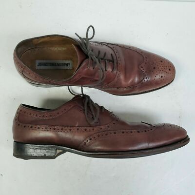 Johnston & Murphy Wingtips Mahogany Lace-up Oxford Johnston & Murphy | Shoes | Johnston Murphy Mens 22233  main image 3
