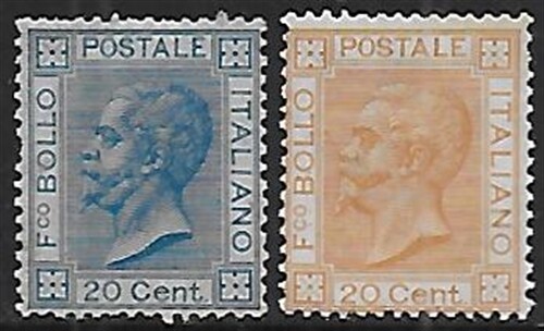 Italy stamps 1867 YV 23-24 UNG VF / CAT VALUE $4700 | eBay