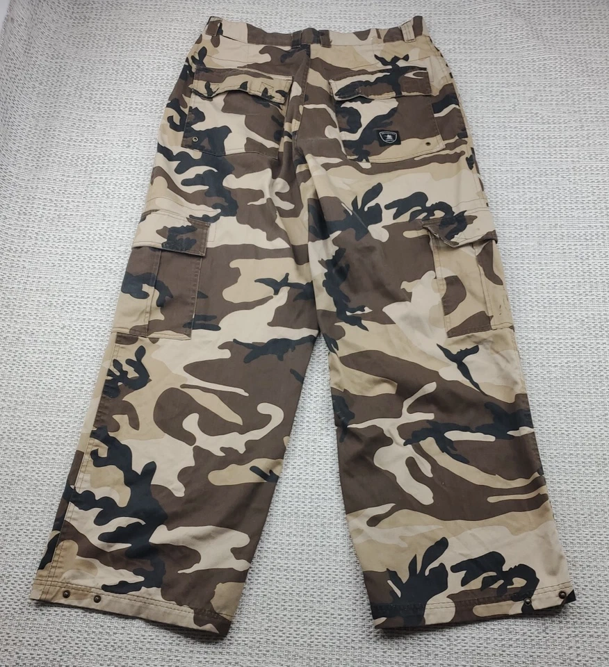 Vtg Renegade Outwear Sportswear Desert Camo Pants Mens 33x30 Hunting Hiking - Image 2 of 4