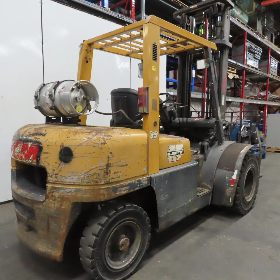 TCM FG35T8 7500Lbs LP Gas Forklift 2 Stage 177" Lift Many Rebuilt Parts See Info - Image 4 of 4