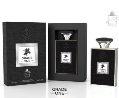 MILESTONE Perfumes ''GRADE ONE'' 3.4 fl oz eau de parfum RICH NICHE UAE VERSION